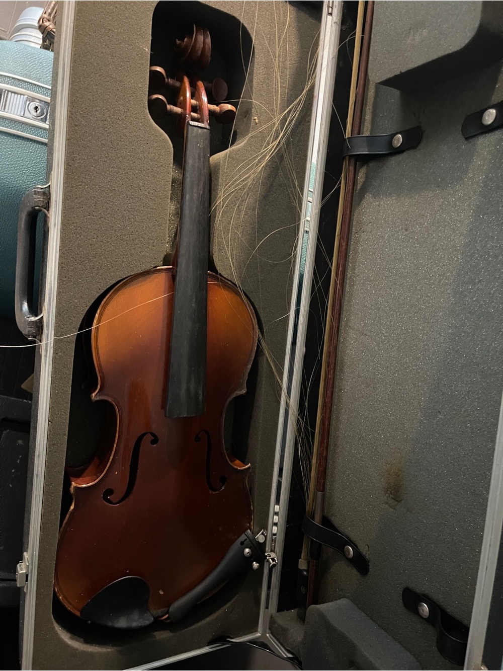 Unbranded Brown Violin - Portable Acoustic Instrument